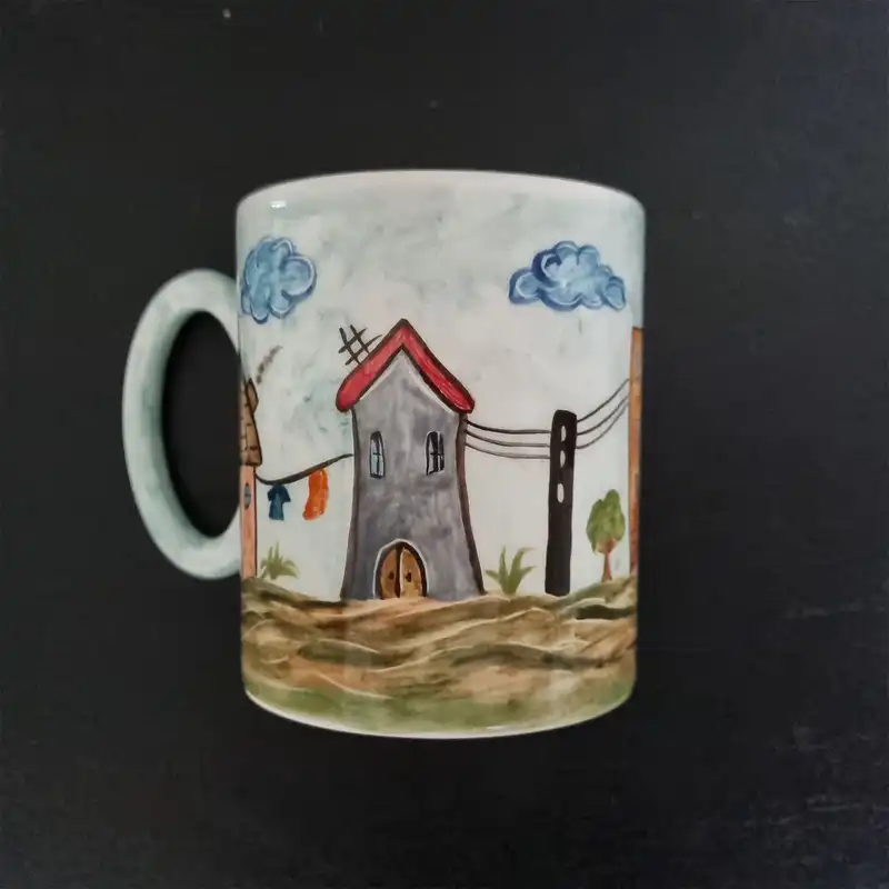 ماگ سرامیکی مدل شهر قصه