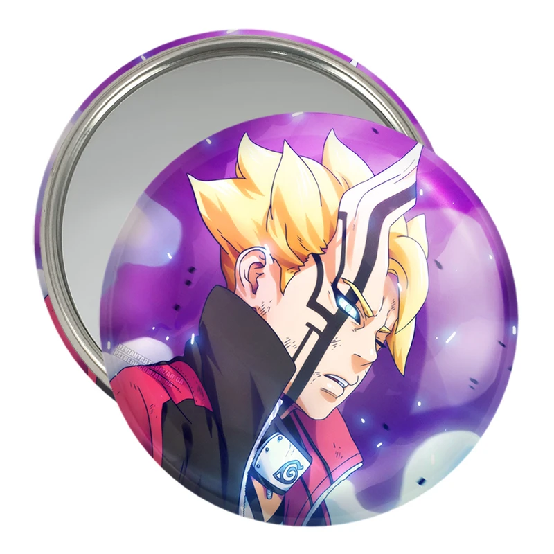 آینه جیبی خندالو مدل بوروتو اوزوماکی انیمه بوروتو Boruto  کد 15749