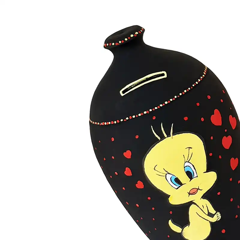 قلک سفالی طرح توییتی مدل HT - 0018