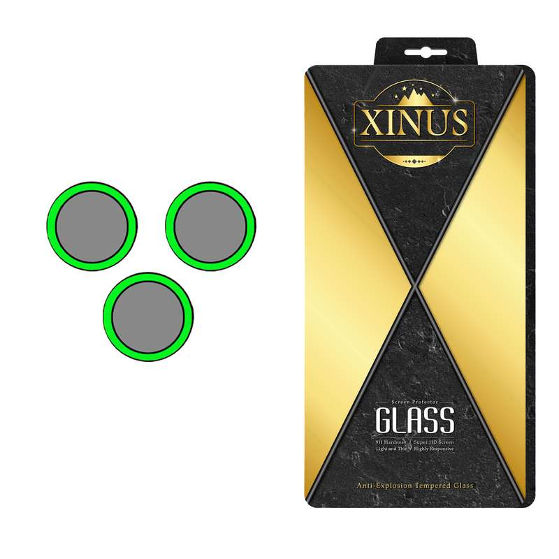محافظ لنز دوربین ژینوس مدل SHABRANG مناسب برای گوشی موبایل اپل iPhone 11 Pro Max