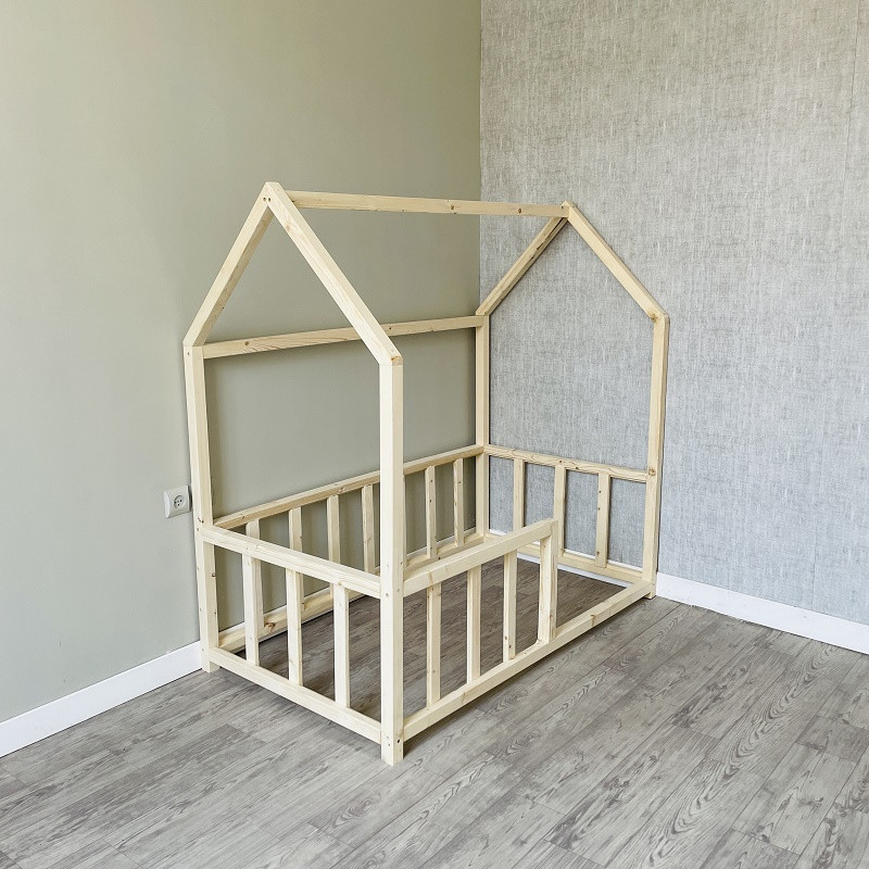 تخت خواب یک نفره روستیک دکور مدل ck100 سایز 90x190 سانتی متر