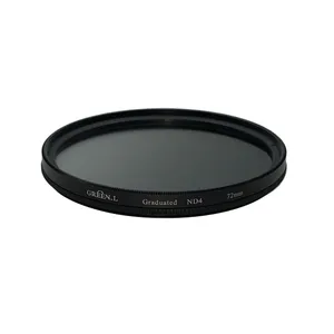 فیلتر لنز گرین ال مدل GRADUAL ND4 -72MM