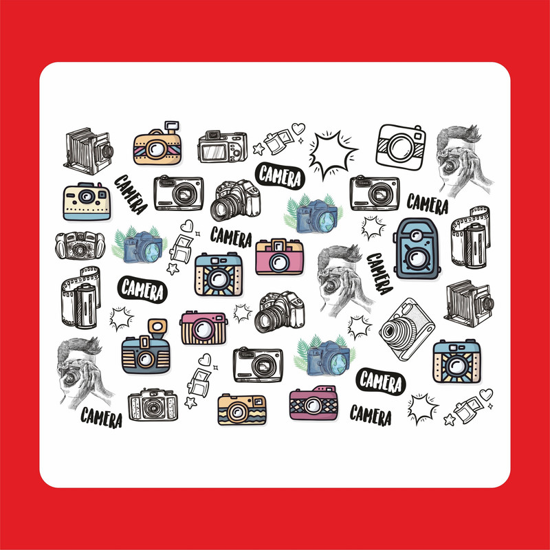 استیکر طراحی ناخن مدل 17