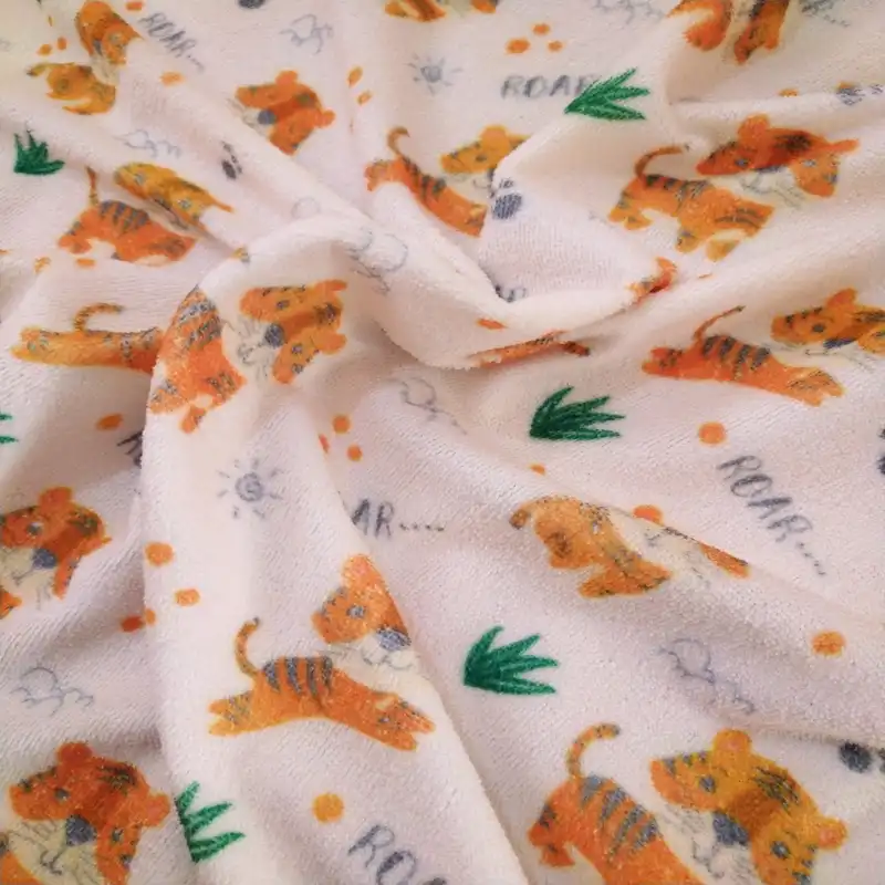 پارچه حوله ای طرح عروسکی مدل Mj155Roar