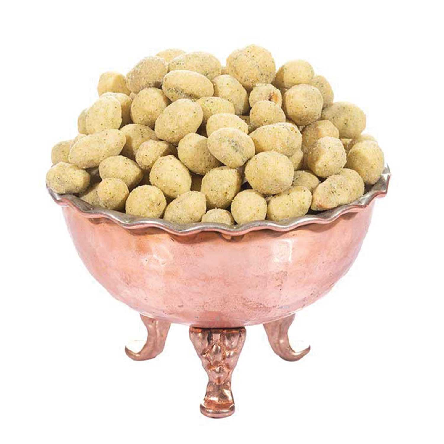 بادام زمینی روکش دار طعم پنیری درجه یک احمدی مارکت - 500 گرم