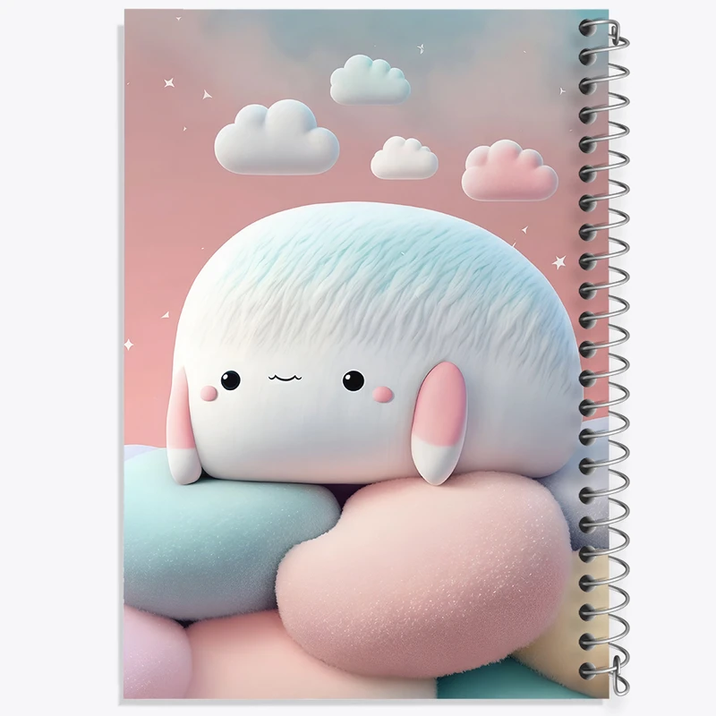 دفتر نقاشی 50 برگ خندالو طرح سنگ کیوت کد N5296