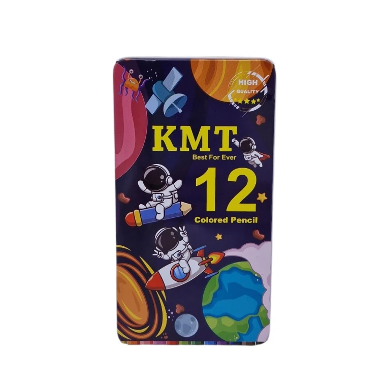 مداد رنگی 12 رنگ کی ام تی کد 12043