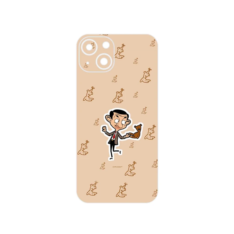 برچسب پوششی ماهوت مدل Mr.Bean مناسب برای گوشی موبایل اپل iPhone 13
