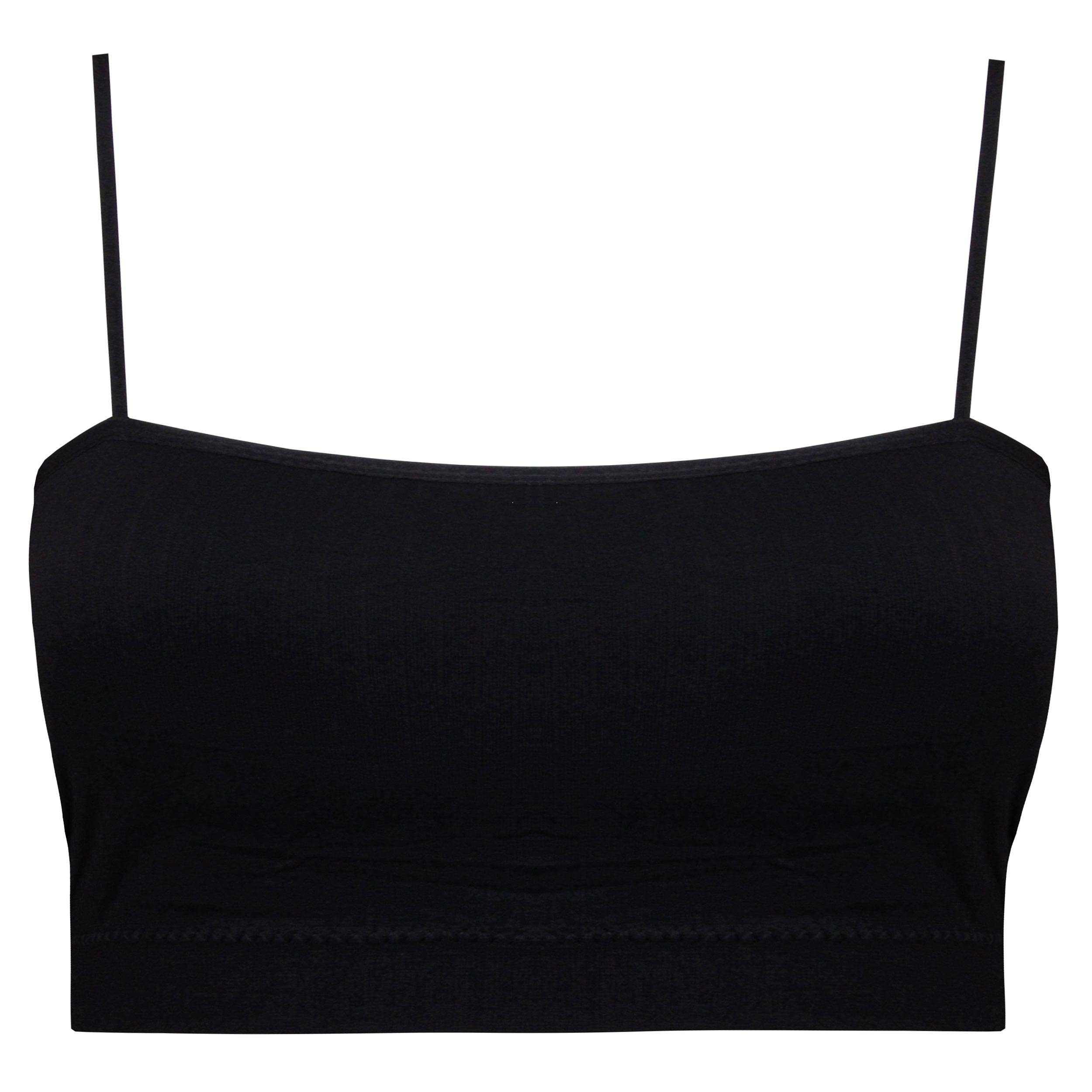 نیم تنه ورزشی زنانه ماییلدا مدل بدون فنر پددار کد 4742 رنگ مشکی