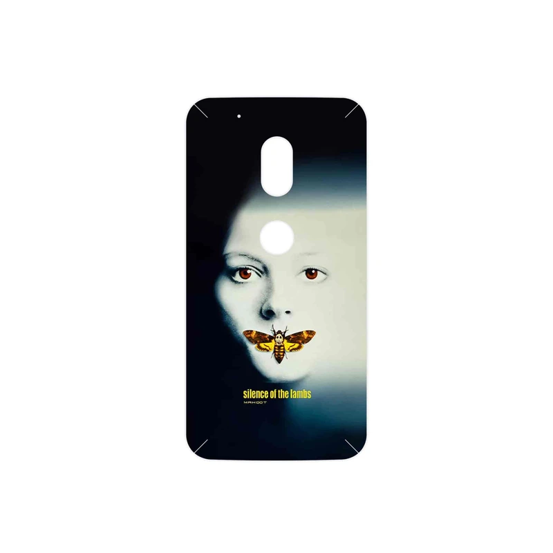برچسب پوششی ماهوت مدل Silence of the Lambs مناسب برای گوشی موبایل موتورولا Moto G4 Play