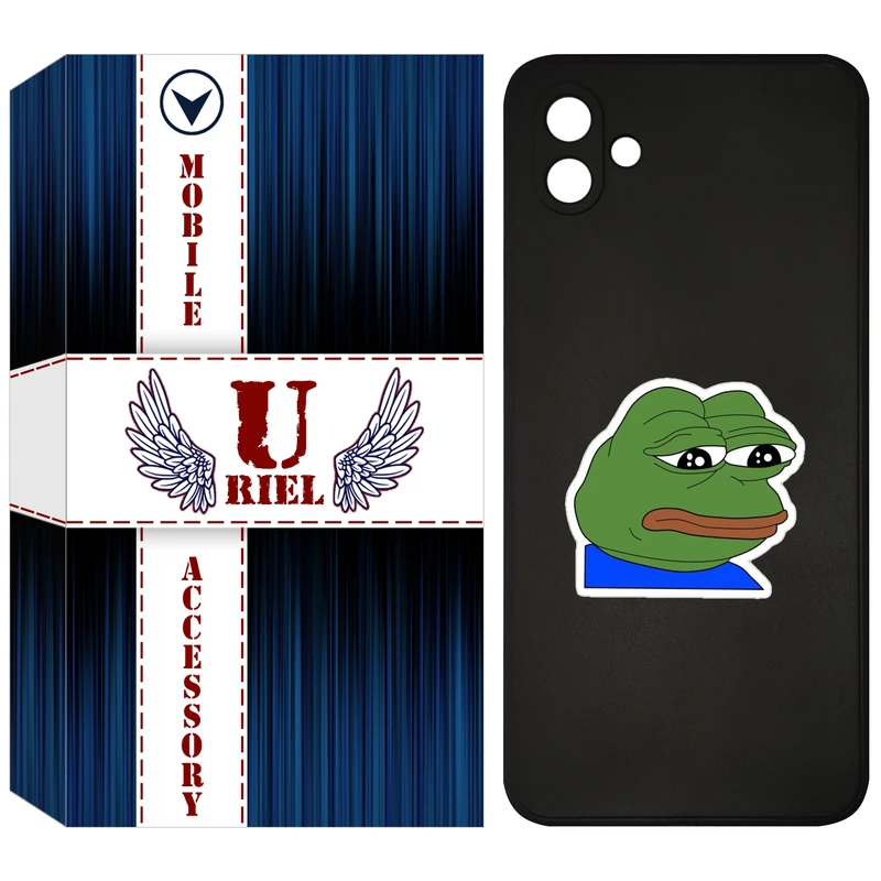 کاور یوریل مدل KSH کد 86 طرح قورباغه غمگین مناسب برای گوشی موبایل سامسونگ Galaxy A05