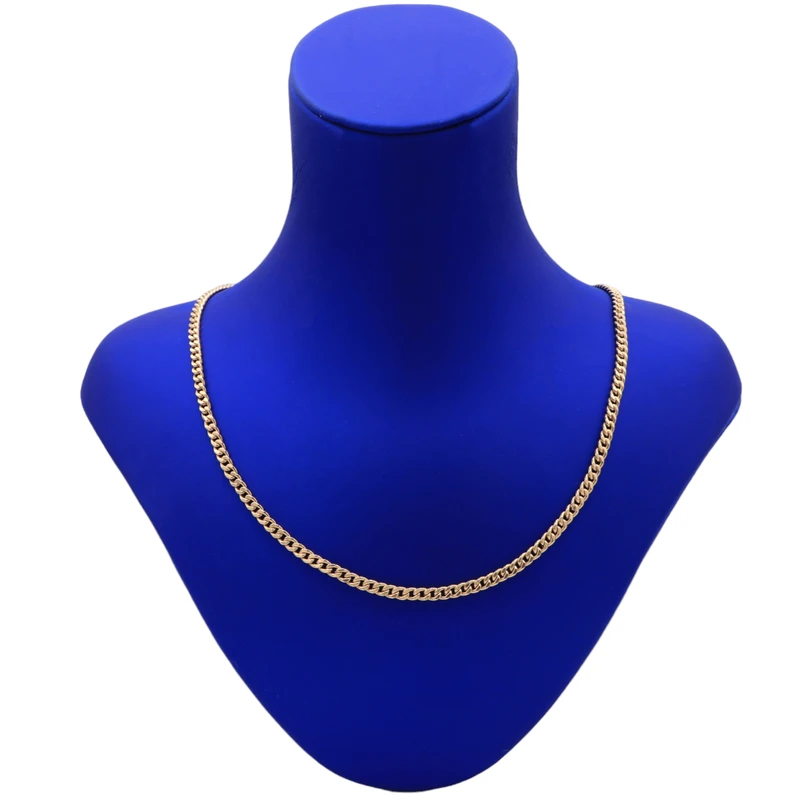 زنجیر طرح کارتیه طلا 18 عیار زنانه گالری رحمانی کد CRT0445