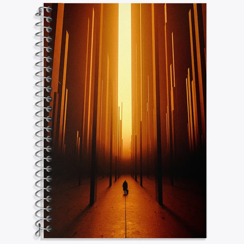 دفتر زبان 50 برگ خندالو مدل سه خط طرح مفهومی کد F5