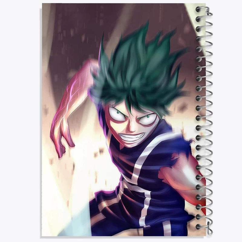 دفتر مشق 100 برگ خندالو طرح دکو انیمه آکادمی قهرمان من کد 16132