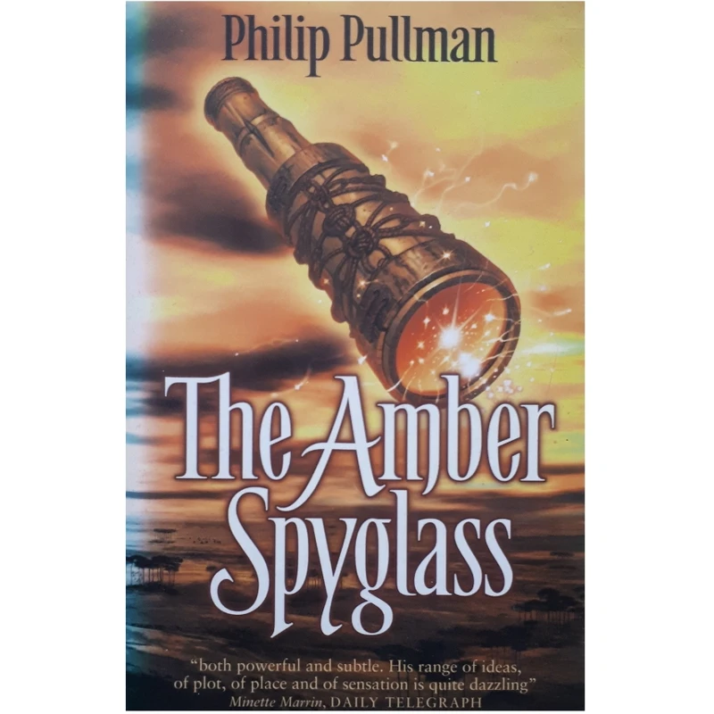 كتاب The Amber Spyglass اثر Philip Pullman انتشارات SCHOLASTIC