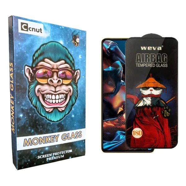محافظ صفحه نمایش کوکونات مدل mnk Airbag مناسب برای گوشی موبایل شیائومی Redmi Note 12 4G / Redmi Note 12 5G / Poco X5