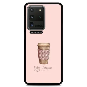 AKAM AMC-WSGS20U-COFFEE-20 Cover For Samsung Galaxy S20 Ultra