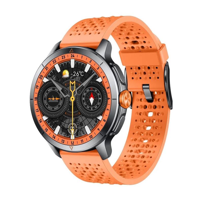 ساعت هوشمند 44 میلی متری گلوریمی مدل SHF SMART GX RACE با بند سیلیکونی