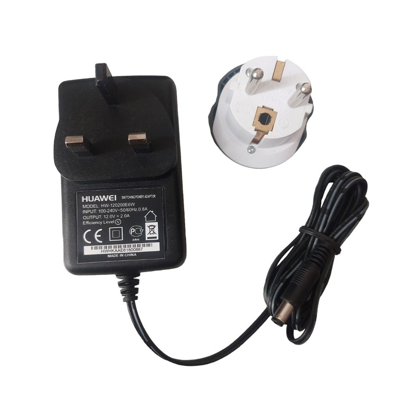 آداپتور 12 ولت 2 آمپر هوآوی مدل HW120200E6W آداپتور 12 ولت 2 آمپر هوآوی مدل HW120200E6W