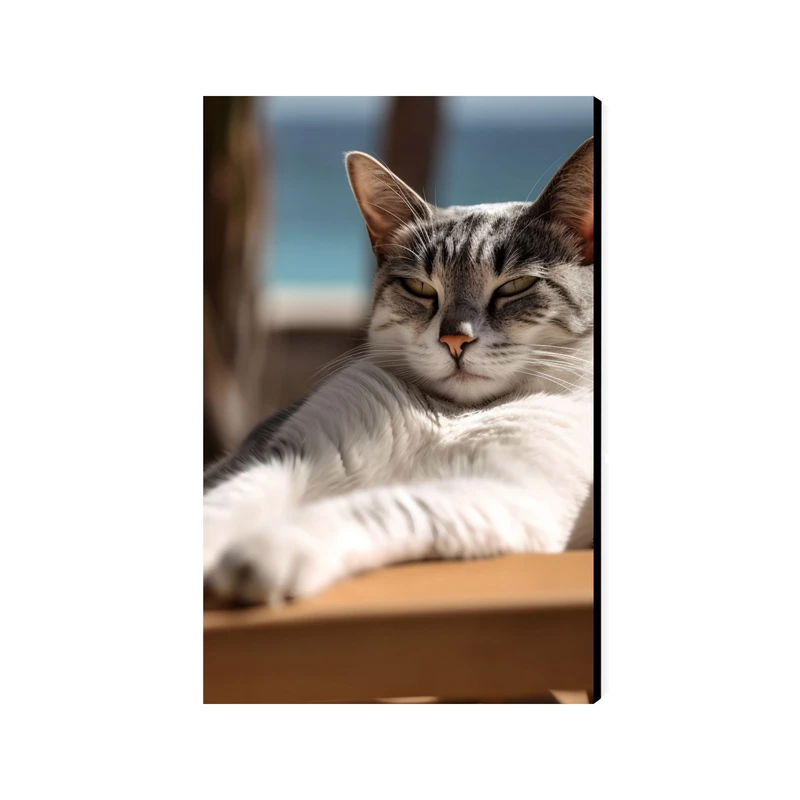 تابلو شاسی عرش مدل فانتزی گربه کد As3116