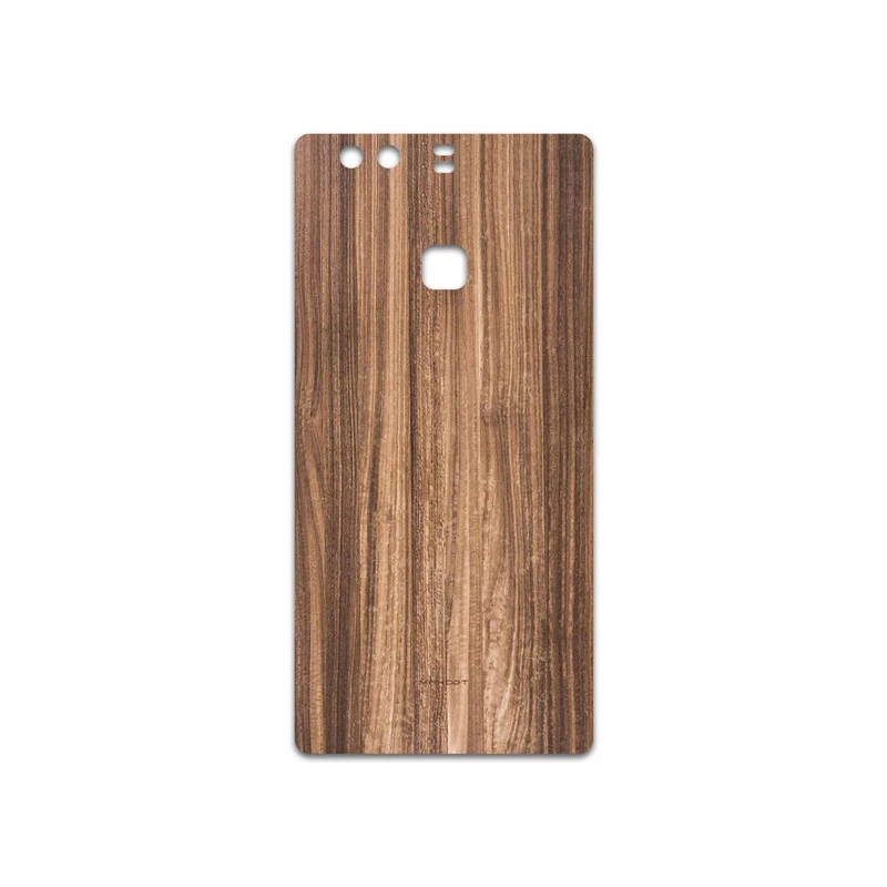 برچسب پوششی ماهوت مدل Light Walnut Wood مناسب برای گوشی موبایل هوآوی P9 Plus