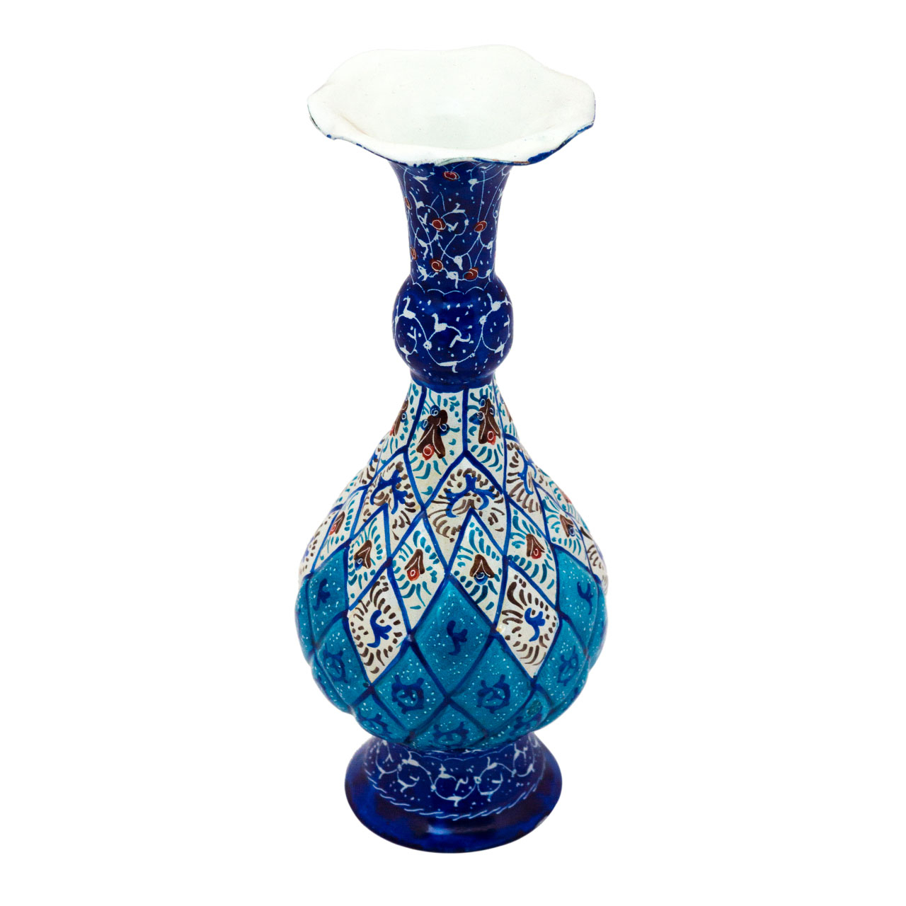 گلدان میناکاری مدل صراحی کد 387-12-102