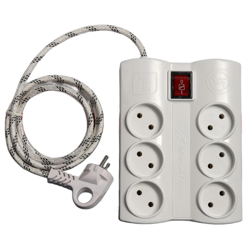 چندراهی برق کاوه مدل کنفی پارچه‌ای کد 1/5M