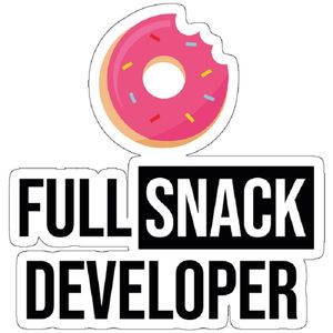 نقد و بررسی استیکر لپ تاپ مدل Full Stack Developer - Full Snack Developer توسط خریداران
