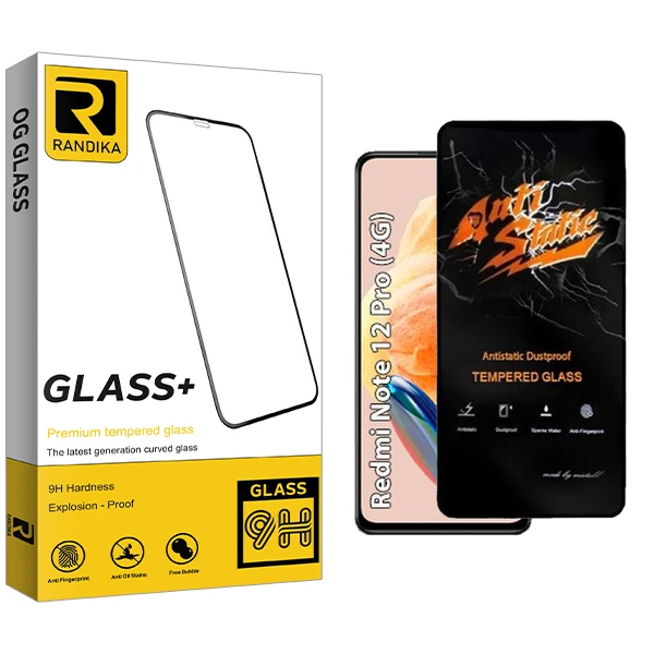 محافظ صفحه نمایش راندیکا مدل RK Antistatic مناسب برای گوشی موبایل شیائومی Redmi note 12 Pro 4G