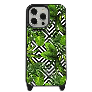 AKAM AMCWLA14PROMAX-LEAVES3 Cover For Apple iPhone 14 Pro Max