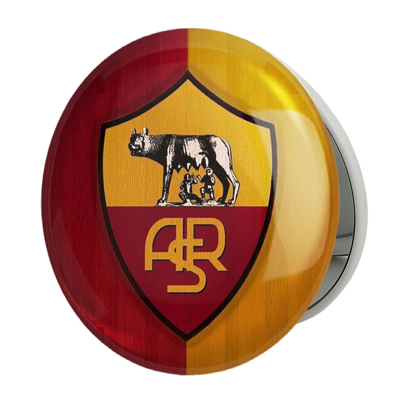 آینه جیبی خندالو طرح باشگاه آ اس رم A.S.Romaمدل تاشو کد 1982 