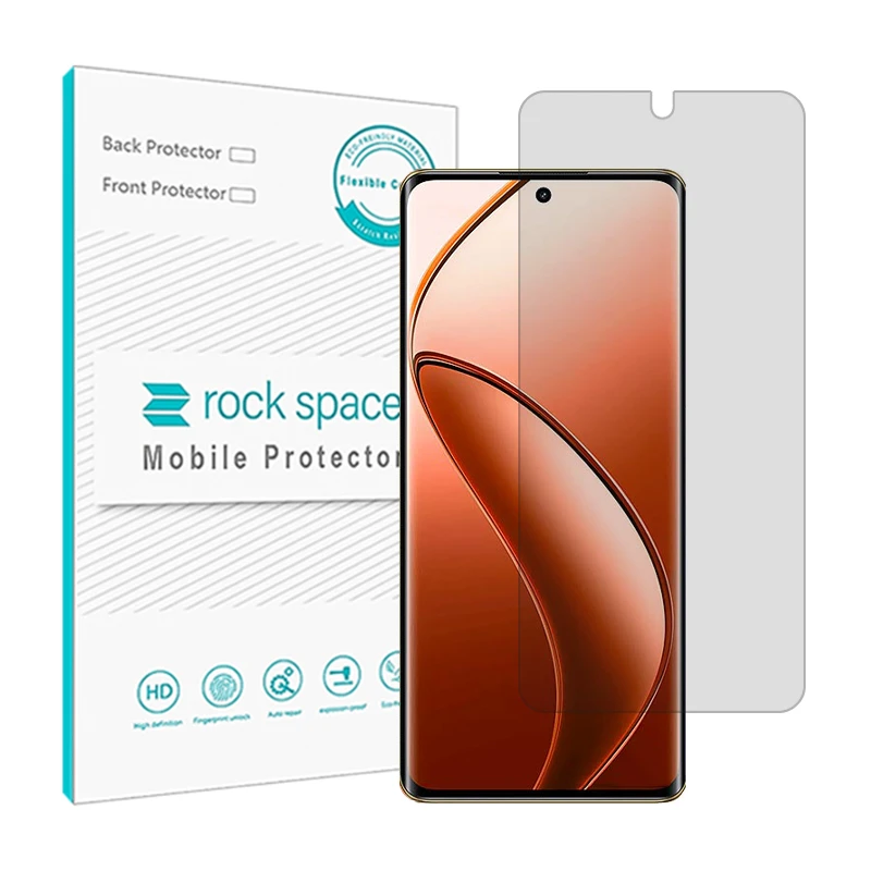 محافظ صفحه نمایش شفاف راک اسپیس مدل HyGEL مناسب برای گوشی موبایل ریلمی +12Pro
