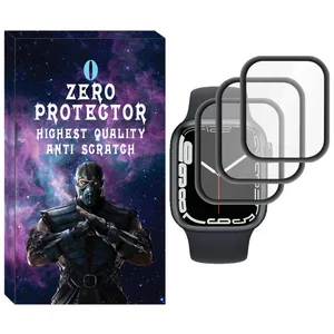 محافظ صفحه نمایش نانو زیرو مدل NZO مناسب برای ساعت هوشمند اپل iWatch Series 7 41mm بسته سه عددی