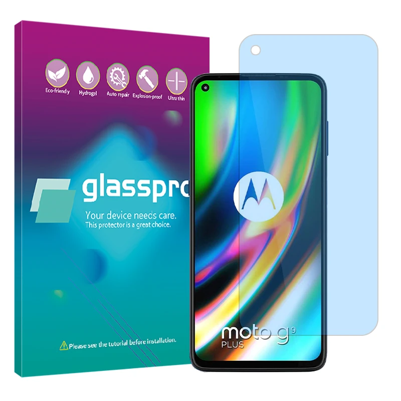 محافظ صفحه نمایش مات آنتی بلو گلس پرو مدل Resistant مناسب برای گوشی موبایل موتورولا Moto G9 Plus