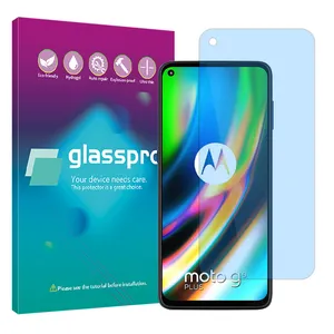 Glass Pro Resistant model matte Anti-Blue Screen Protector Suitable for Motorola Moto G9 Plus Mobile Phone
