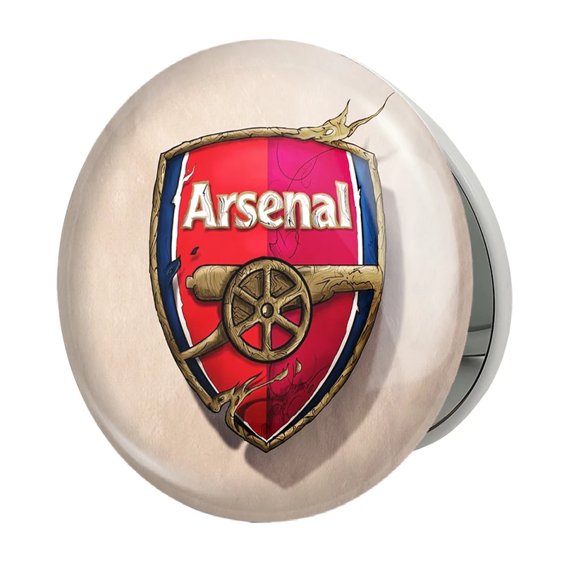 آینه جیبی خندالو طرح باشگاه آرسنال Arsenal مدل تاشو کد 2003 
