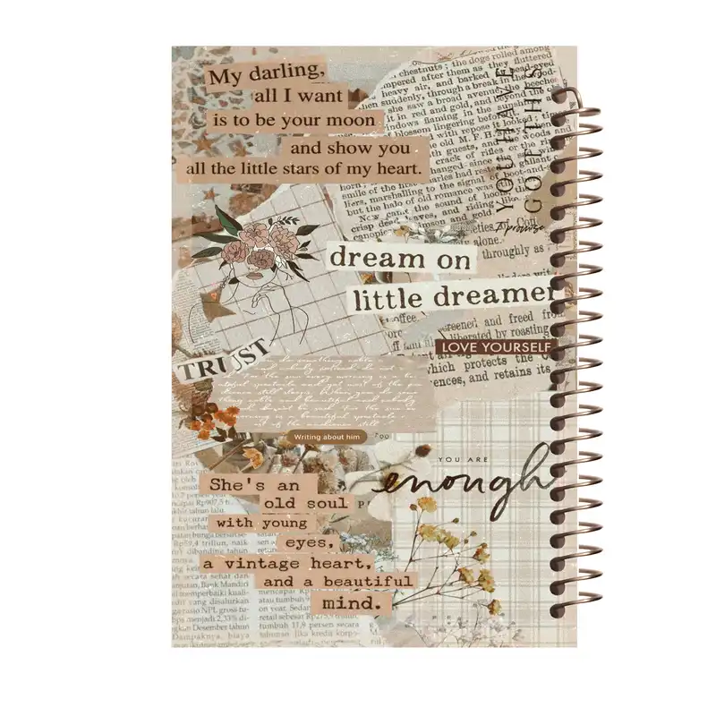 دفتر زبان مشایخ طرح وینتیج کد Z24