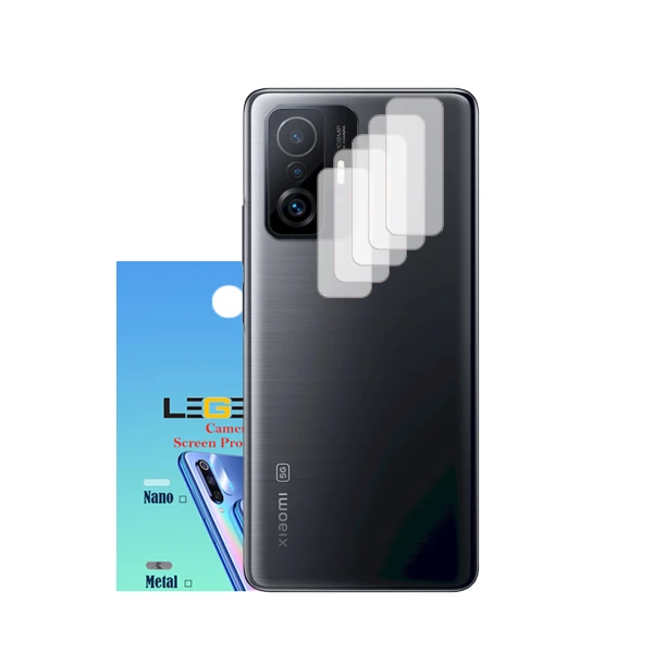 محافظ لنز دوربین نانو مدل LEGEND مناسب برای گوشی موبایل شیائومی MI 11T PRO بسته 5 عددی