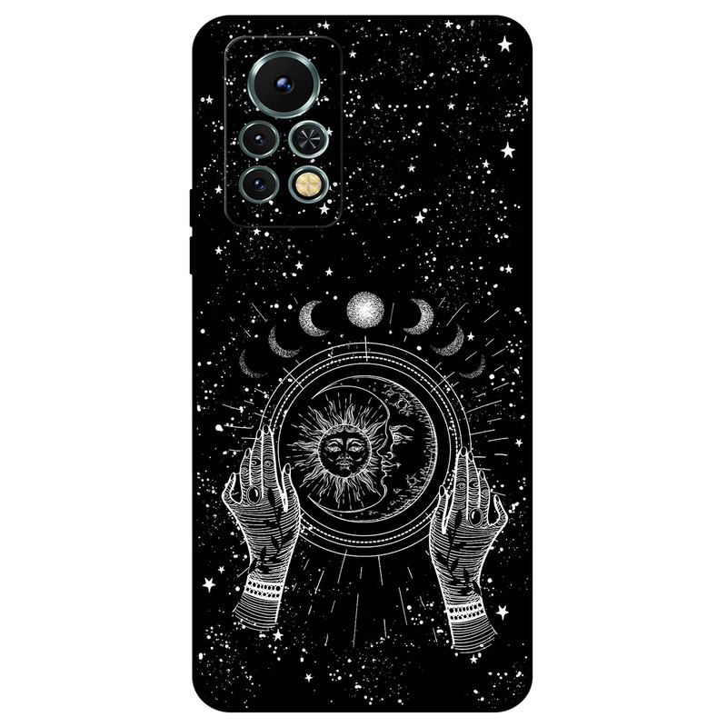 کاور مگافون طرح ماه و خورشید مدل 1892 مناسب برای گوشی موبایل اینفینیکس Note 11s / 11 Pro