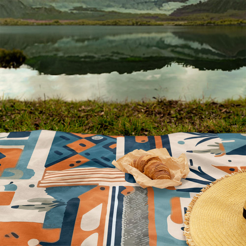 شال مبل کد Q2SH1052 سایز 98x180 سانتی متر