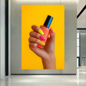 پوستر طرح ناخن مدل لاک کد AR303477