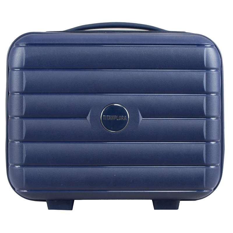 چمدان تیتانپلورا مدل a_2025 سایز آرایشی ارتفاع 25 سانتی متر