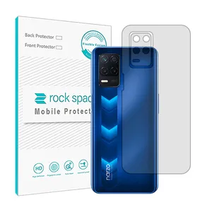 Rock space HyGEL model transparent phone back protector suitable for Realme Narzo 30 5G RMX3242 mobile phone