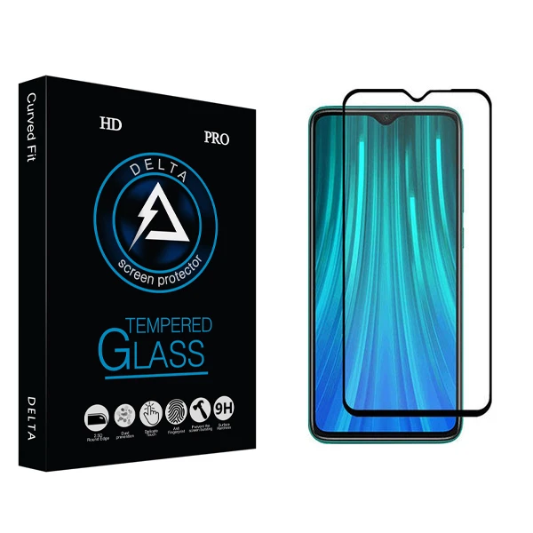 محافظ صفحه نمایش دلتا مدل Fit مناسب برای گوشی موبایل شیائومی redmi note 8 pro