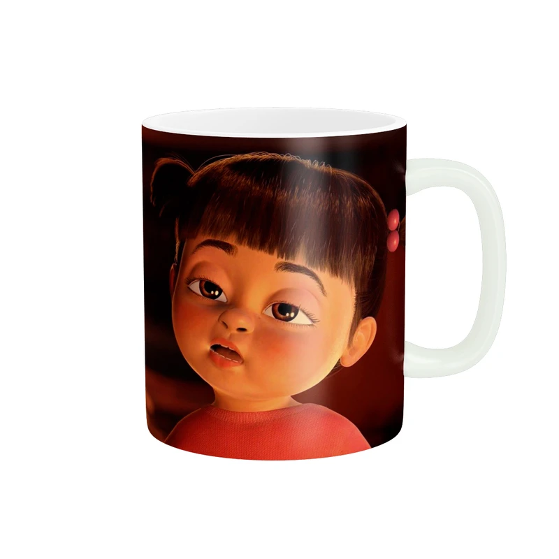 ماگ پادآفرین مدل کارتون کارخانه هیولاها طرح سالیوان و بو کد p3747