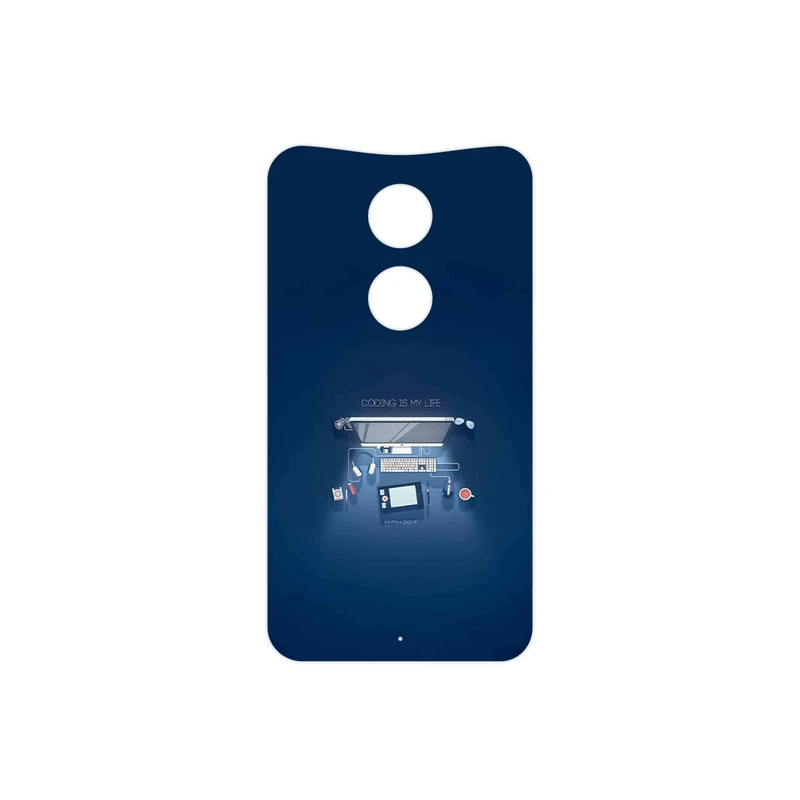 برچسب پوششی ماهوت مدل Programming 3 مناسب برای گوشی موبایل موتورولا Moto X 2014