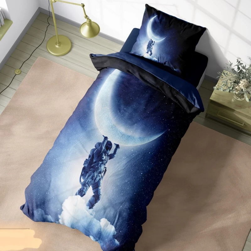 سرویس خواب 1 نفر 4 تکه مدل فضانورد و ماه کد 1309