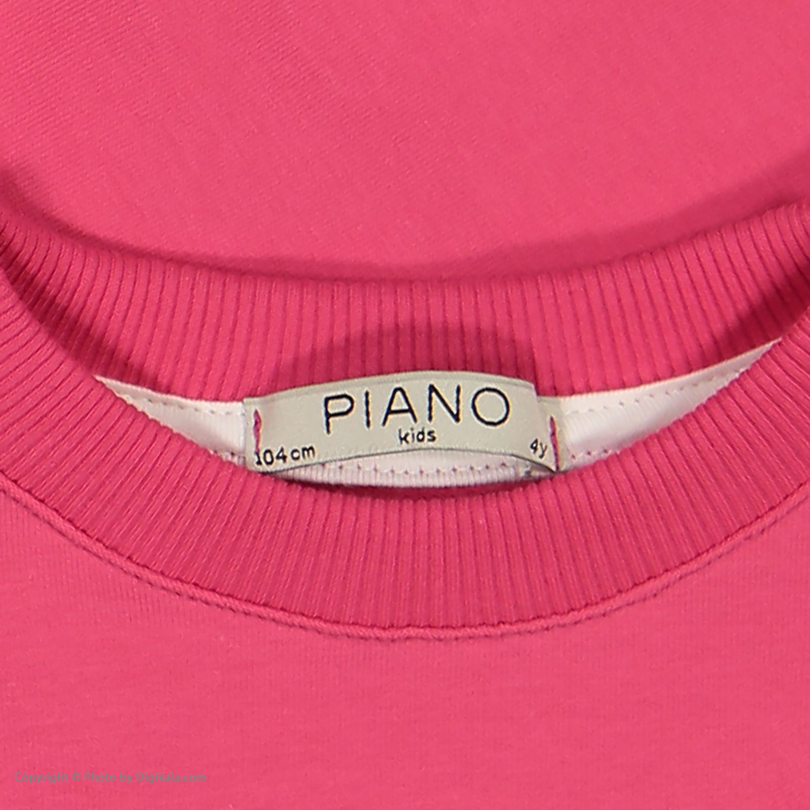 بلوز آستین بلند دخترانه پیانو مدل 10091-66 -  - 4