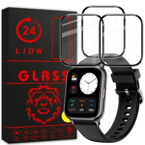 LION RT007 Screen Protector For Amazfit Pop 2 Pack Of 3