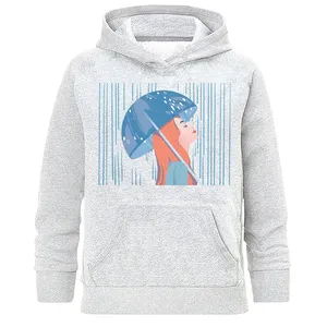 هودی زنانه طرح دخترانه مدل H514